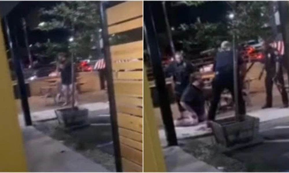 Εφιαλτικό! Άνδρας τρώει τη σάρκα του τη στιγμή που τον συλλαμβάνουν